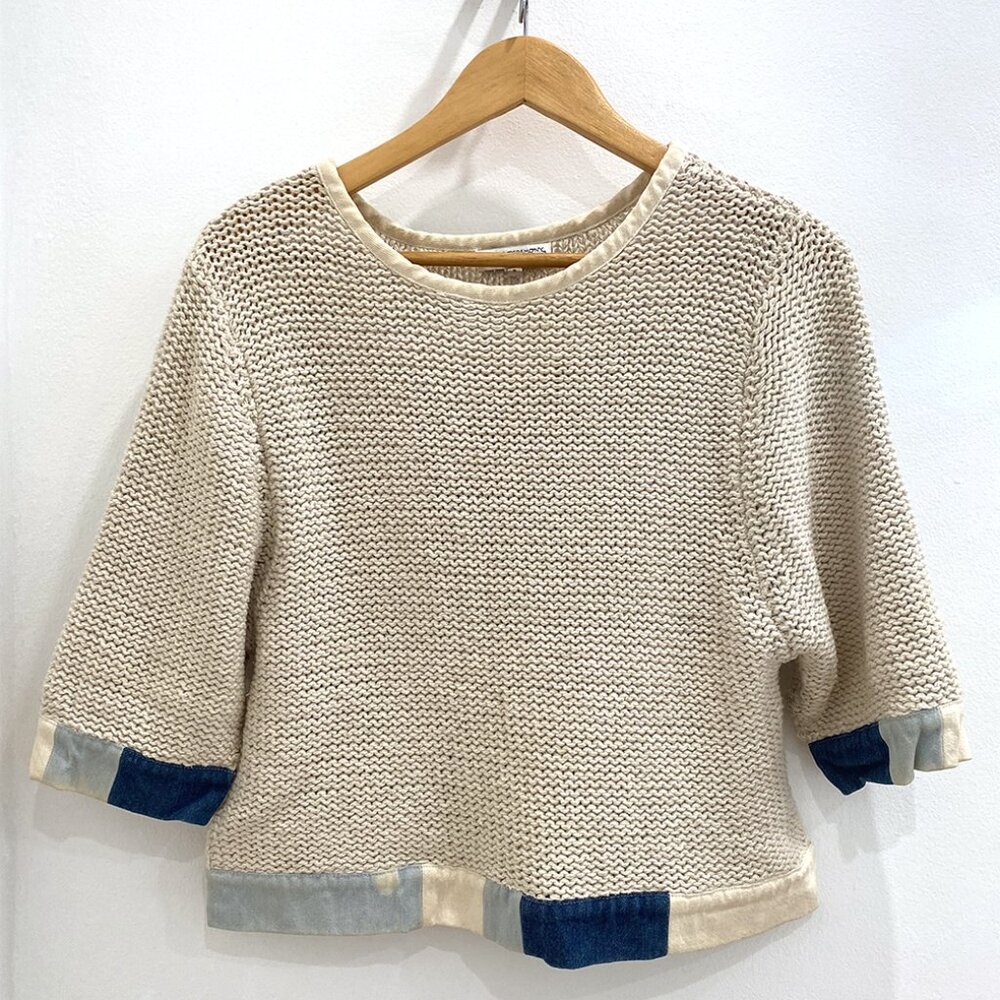 Opening Ceremony Knits Colorblock Trim Sweater - Size S